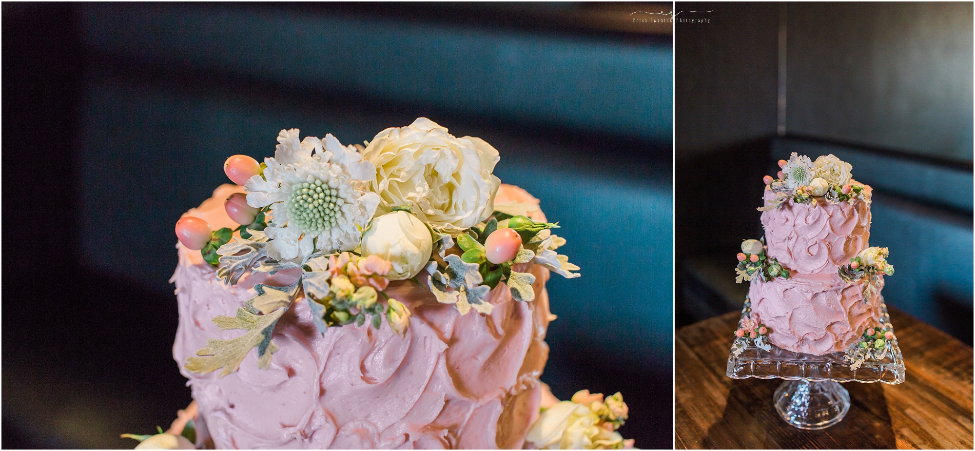 A beautiful cake created by Faith & Flour Baking out of Redmond, OR. 