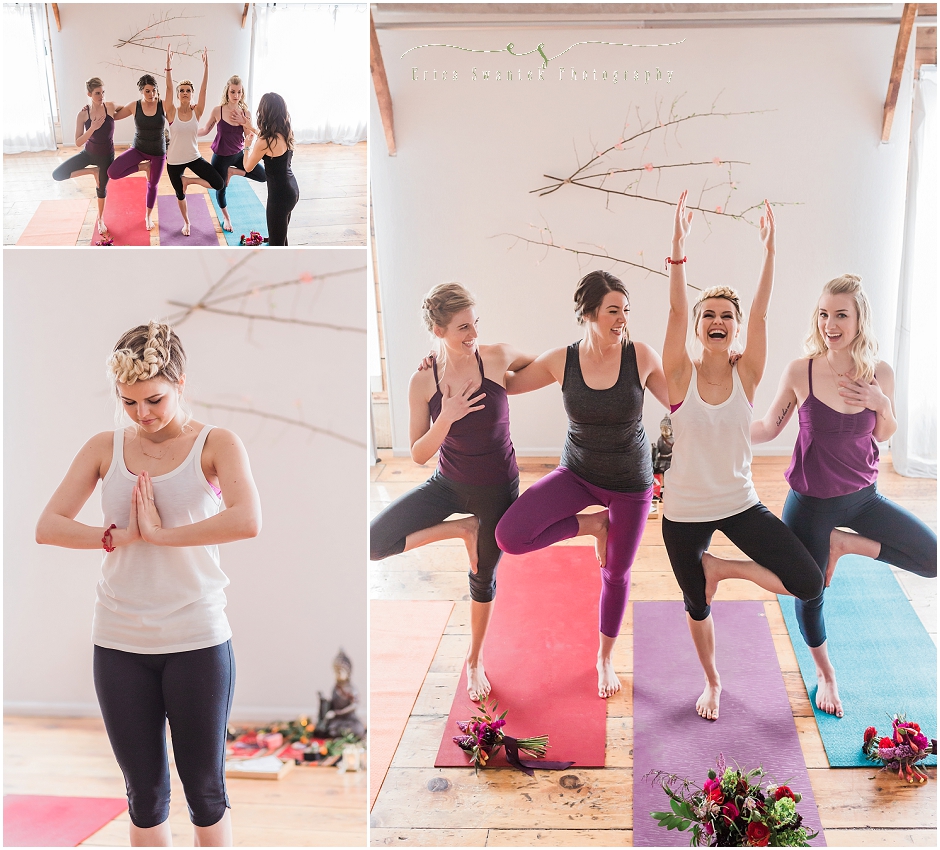 Our Bend, OR bride is celebrated and loved by her besties in this super fun yoga themed bridal shower. 