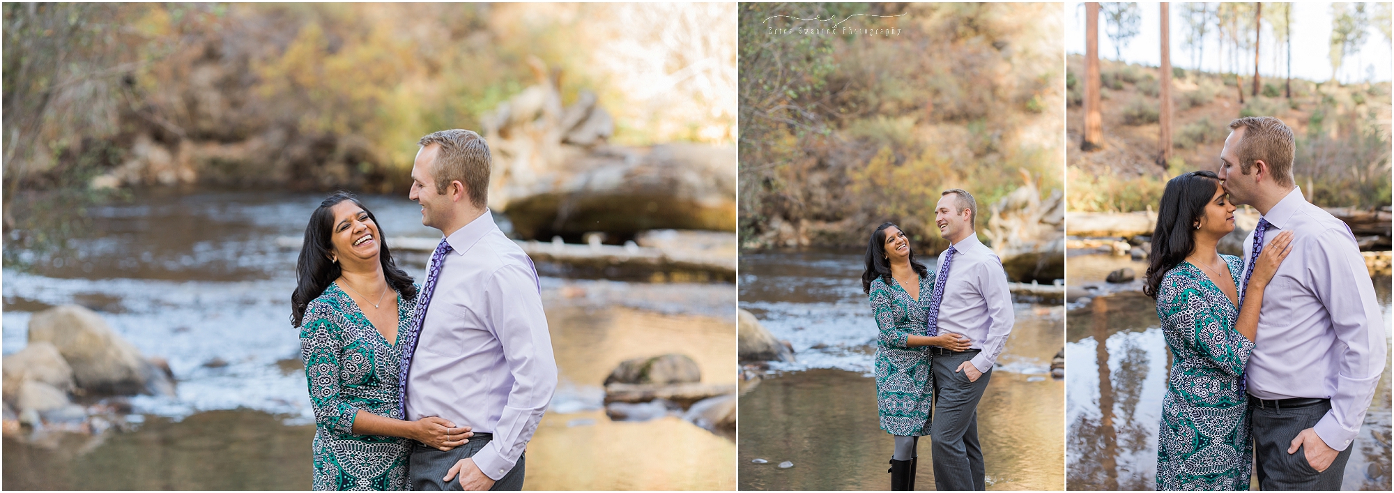 A gorgeous fall Shevlin Park engagement photography session in Shevlin Park in Bend, OR. 