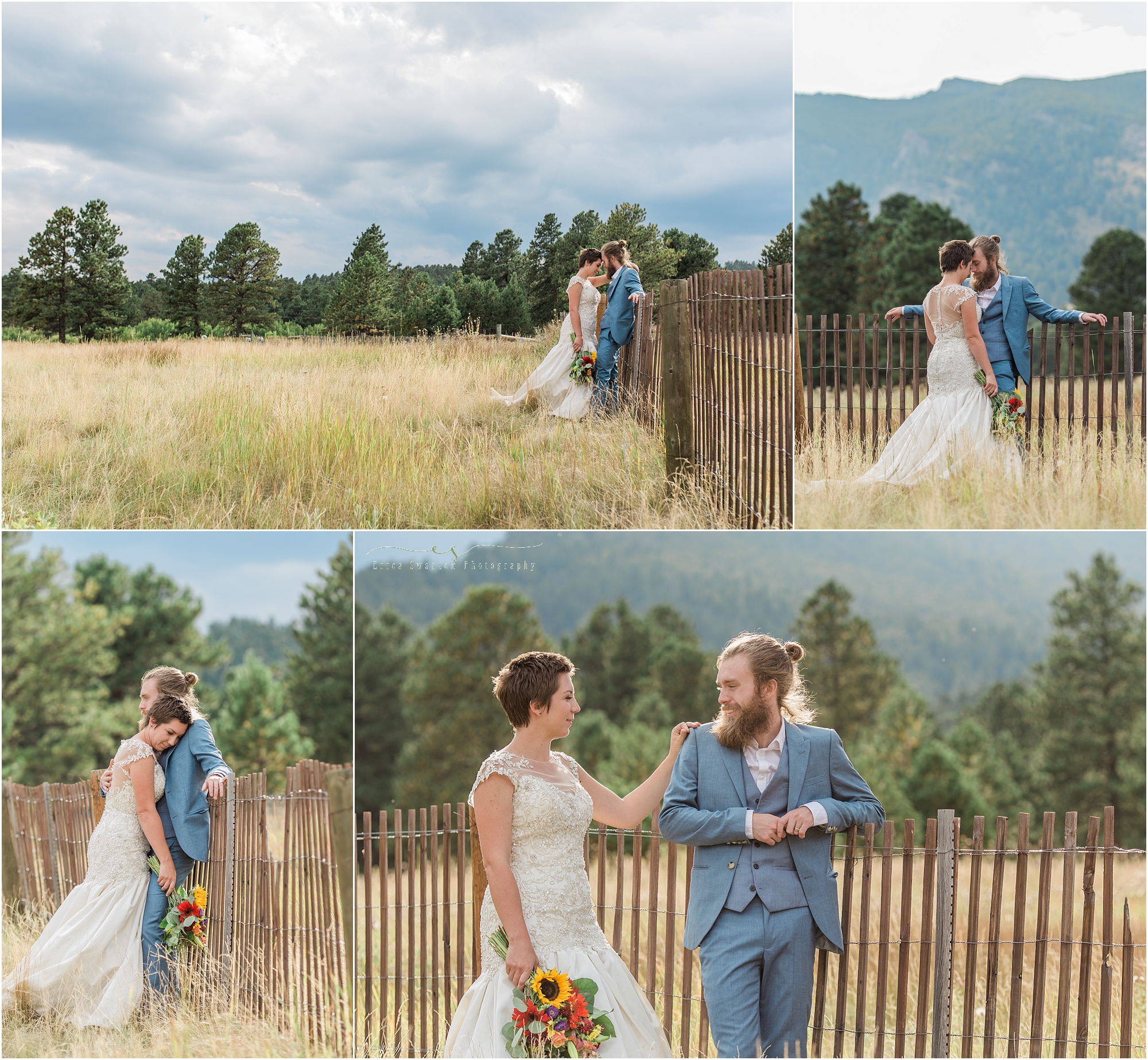A gorgeous Colorado free-spirited wedding styled shoot in Evergreen. 