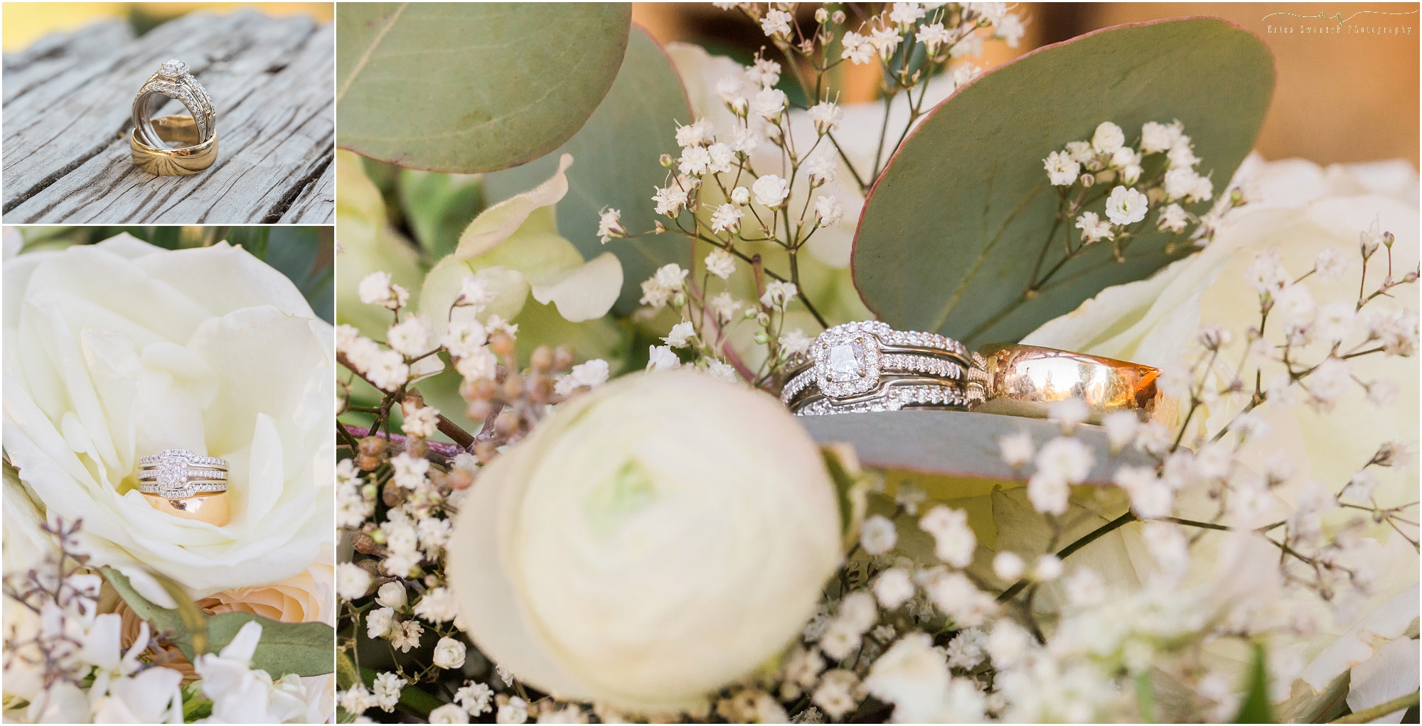 Beautiful wedding and engagement ring from Saxons in Bend OR for this vintage rustic chic Bend wedding. | Erica Swantek Photography. 
