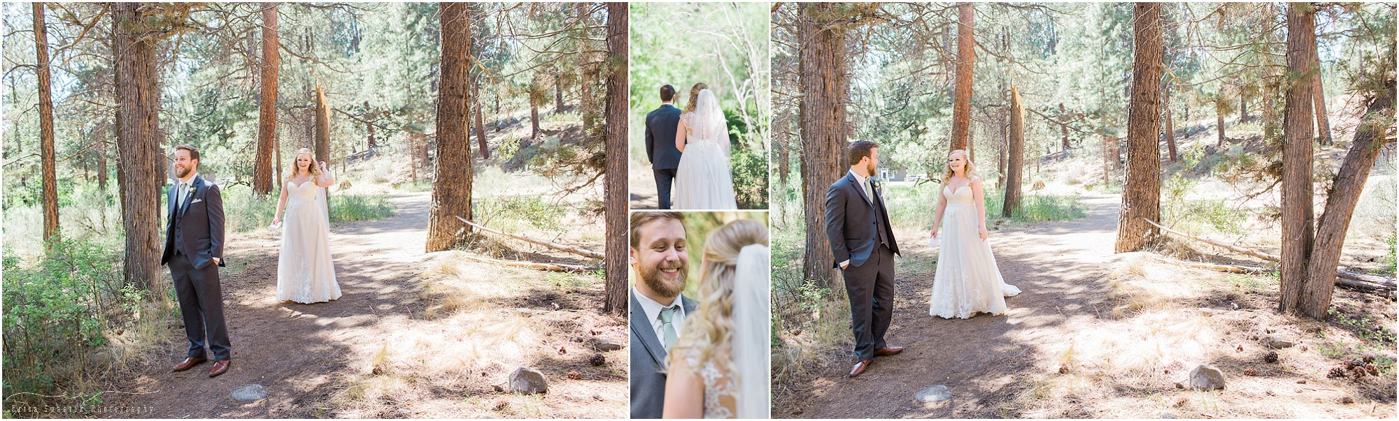 A first look at this vintage rustic chic Bend wedding at Aspen Hall. | Erica Swantek Photography