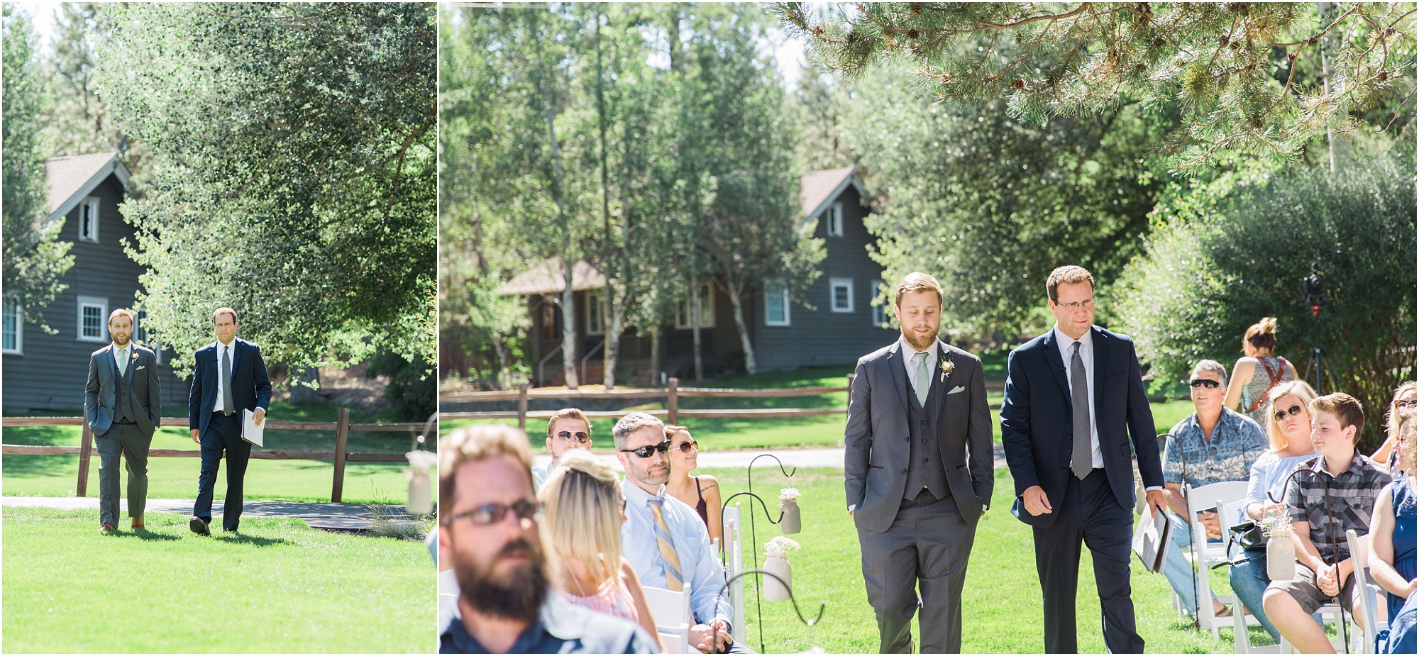A gorgeous vintage rustic chic Bend wedding at Aspen Hall. | Erica Swantek Photography