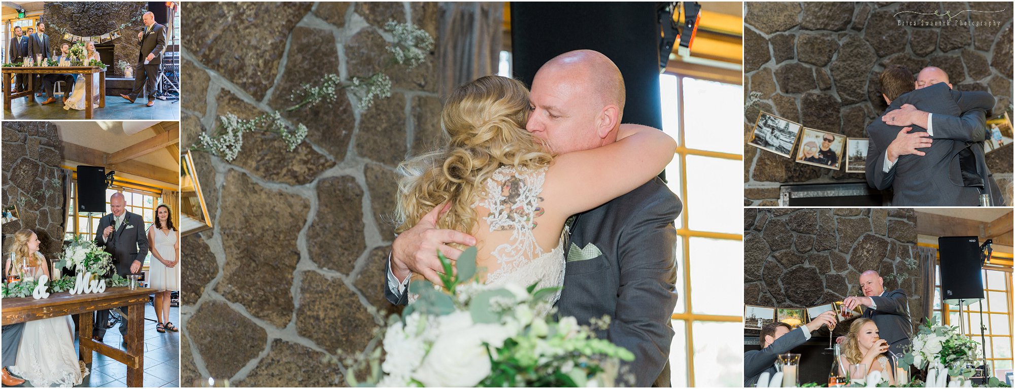 A wonderful wedding reception at Aspen Hall in Bend, OR. | Erica Swantek Photography