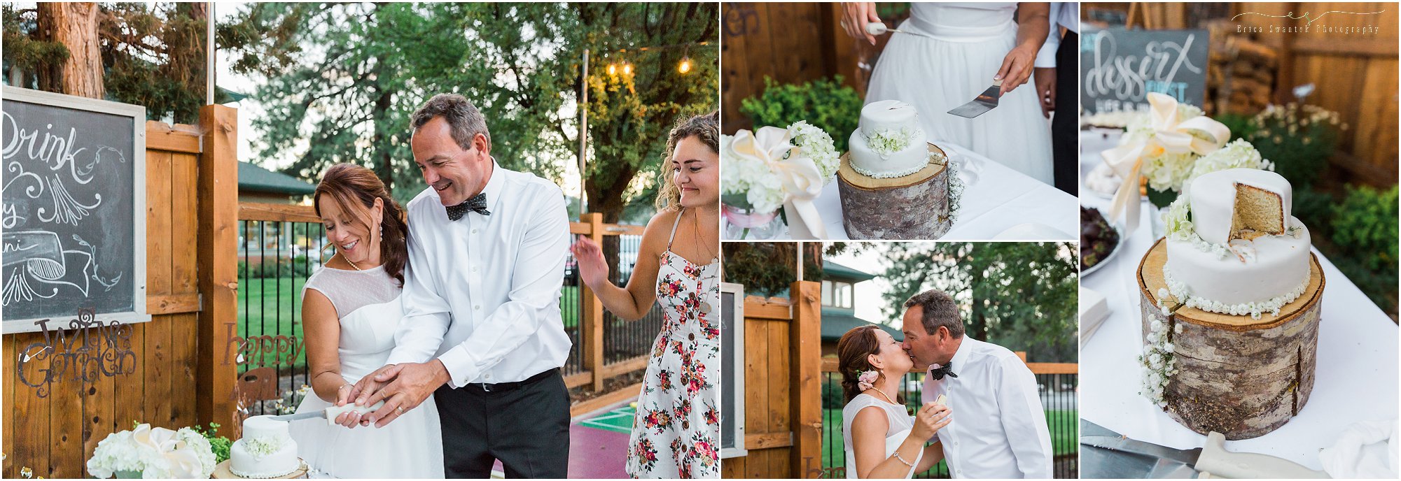 A beautiful outdoor wedding reception in Sisters, OR. | Erica Swantek Photography