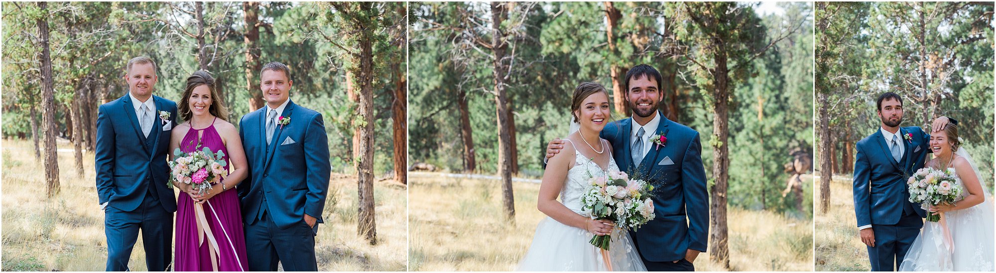 Some sibling fun at this Rock Springs Ranch wedding in Bend, OR. | Erica Swantek Photography