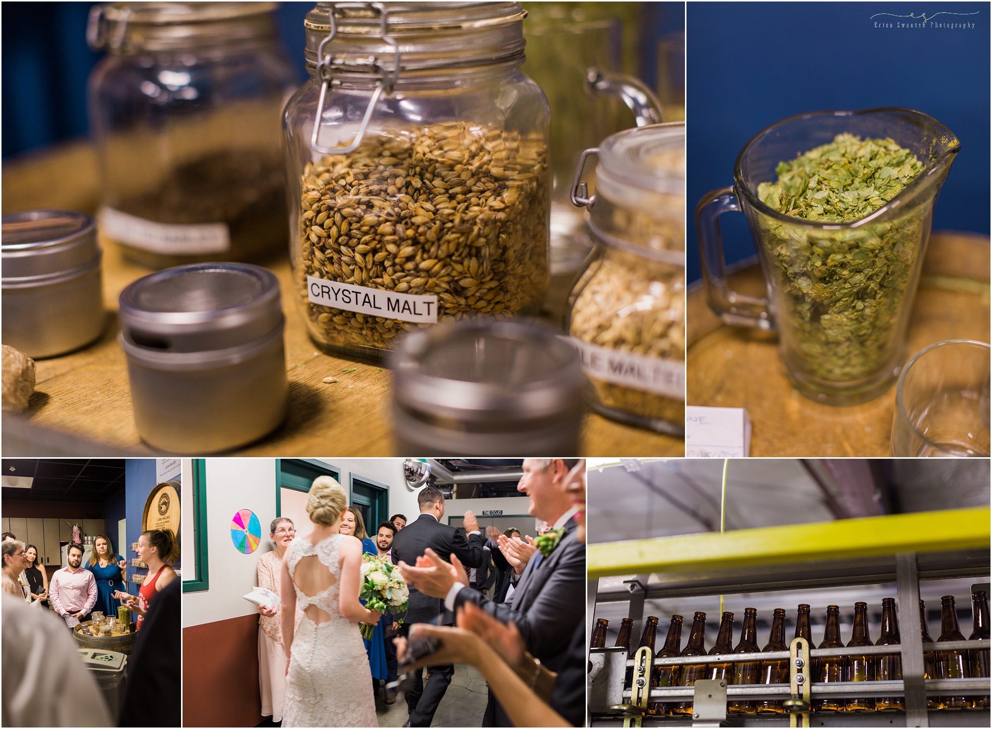 Deschutes Brewery Wedding brewing tour. | Erica Swantek Photography