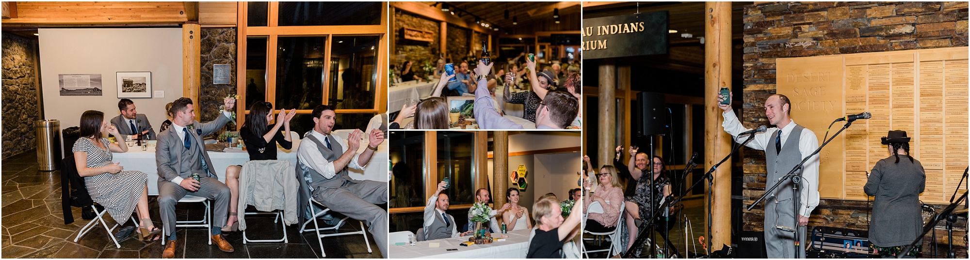 Brothers give the best toasts at your Oregon wedding. | Erica Swantek Photography