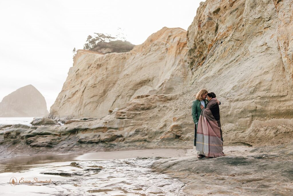 Oregon elopement cape kiwanda