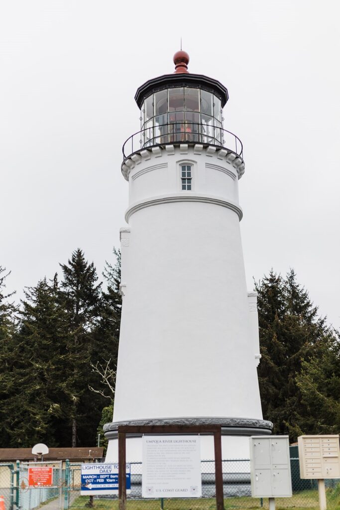 Umpqua River Lighthouse in Oregon.
