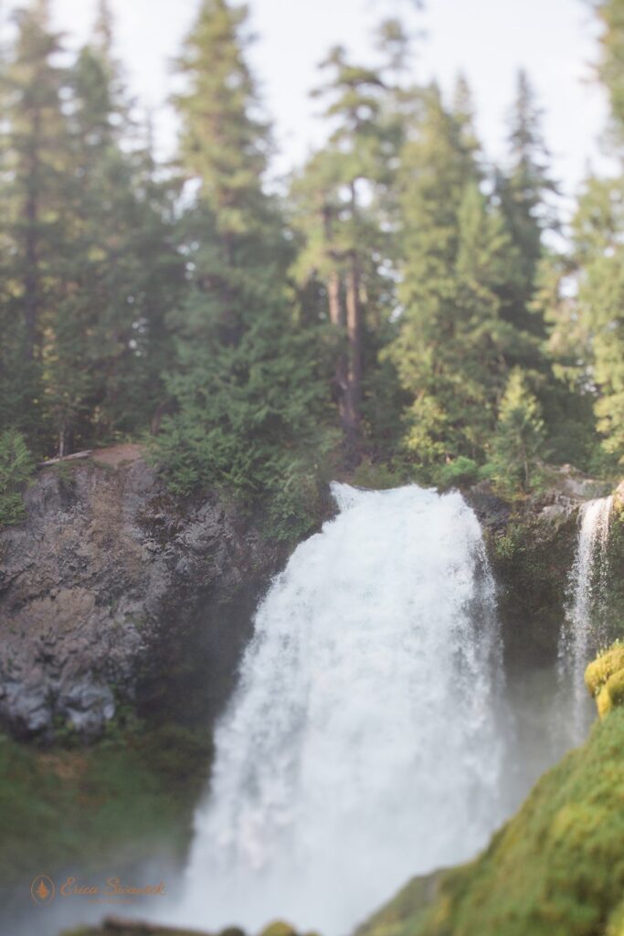 Sahalie Falls near Bend, Oregon. 