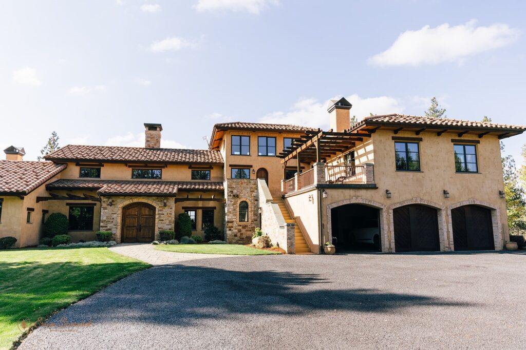 a tuscan style house