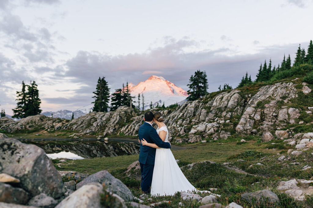 Mt Baker Washington elopement
