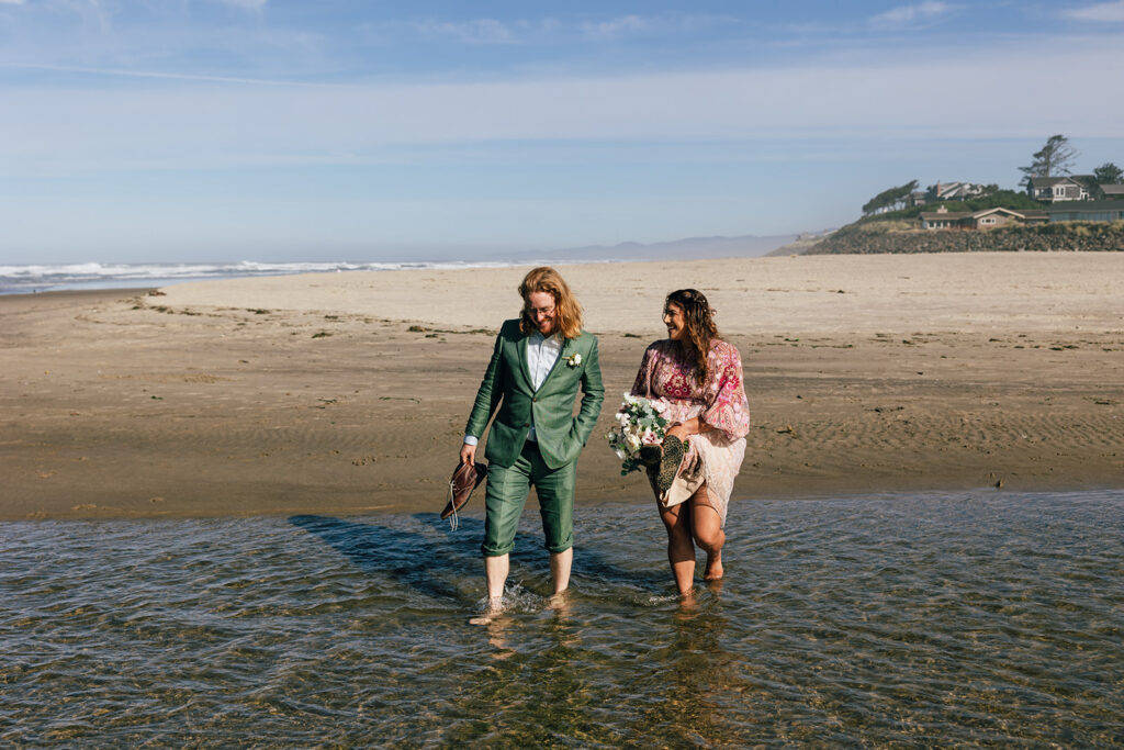 Neskowin Oregon elopement