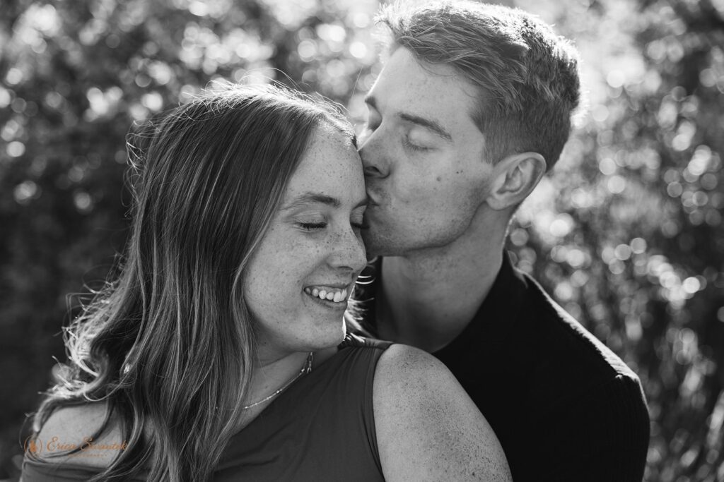 mountain engagement session near Bend Oregon