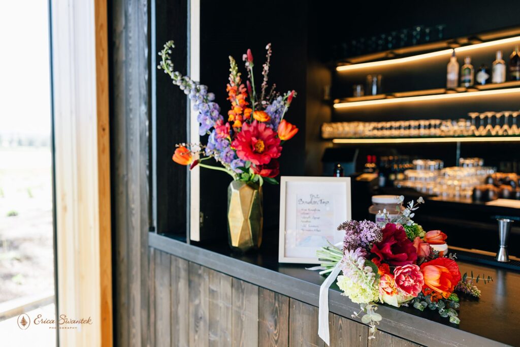 black butte ranch wedding reception space