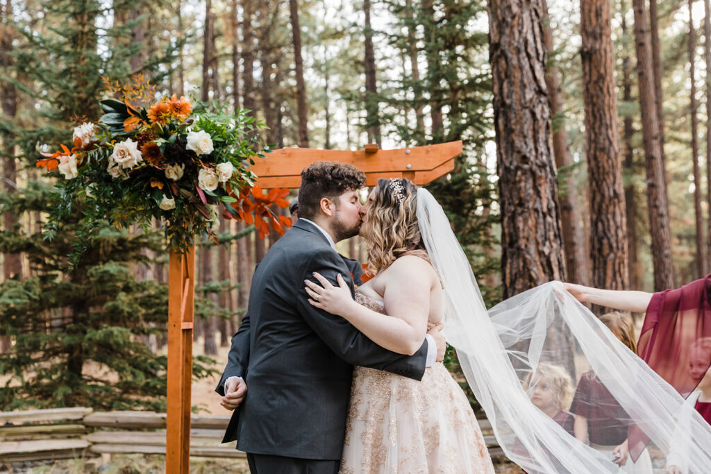 outdoor wedding ceremony