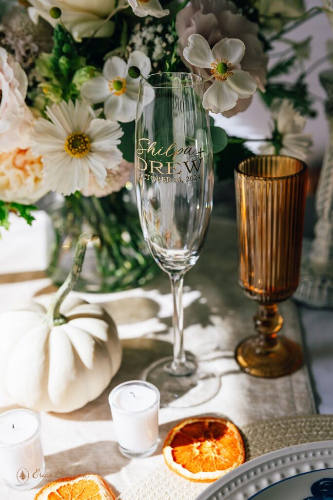 beautiful elopement tablescape