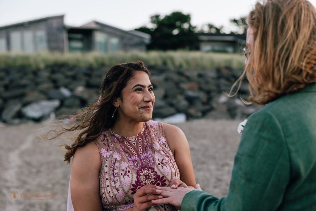 coastal elopement ceremony in Oregon