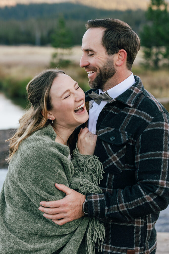 Sunrise Sparks Lake elopement 