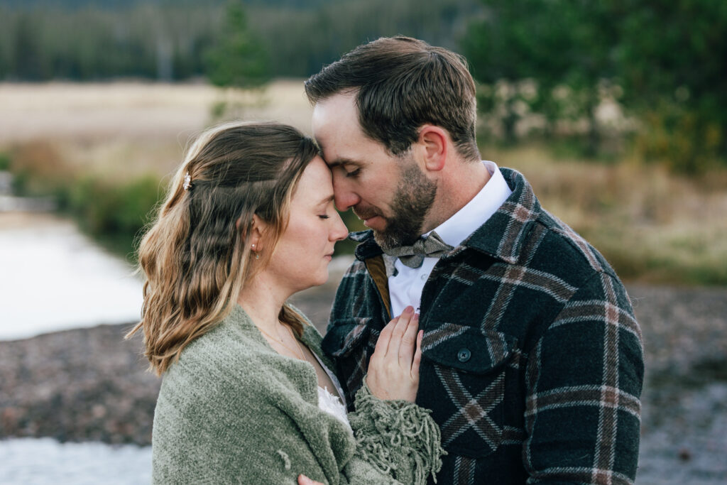 Sunrise Sparks Lake elopement 