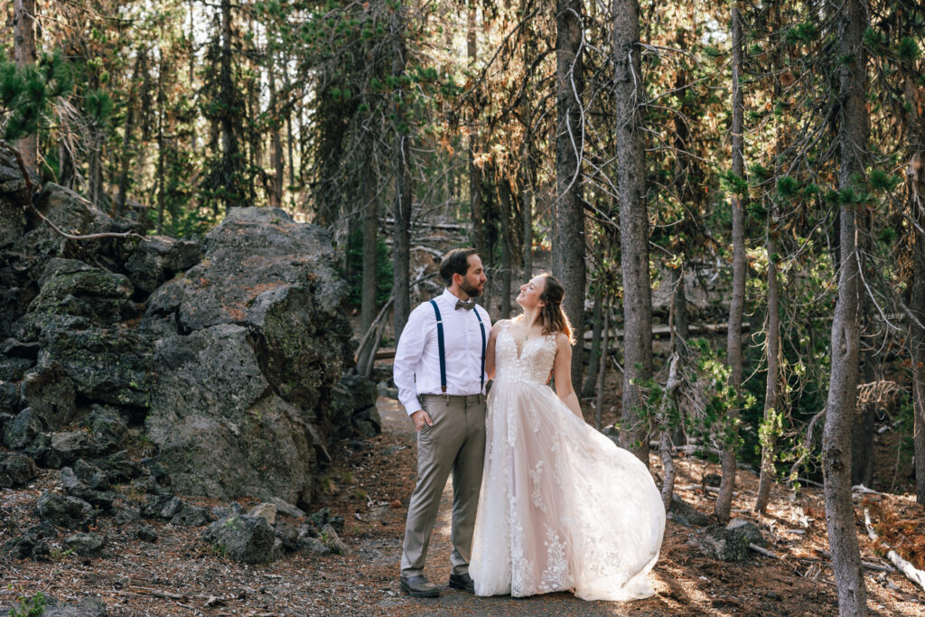 Sparks Lake elopement