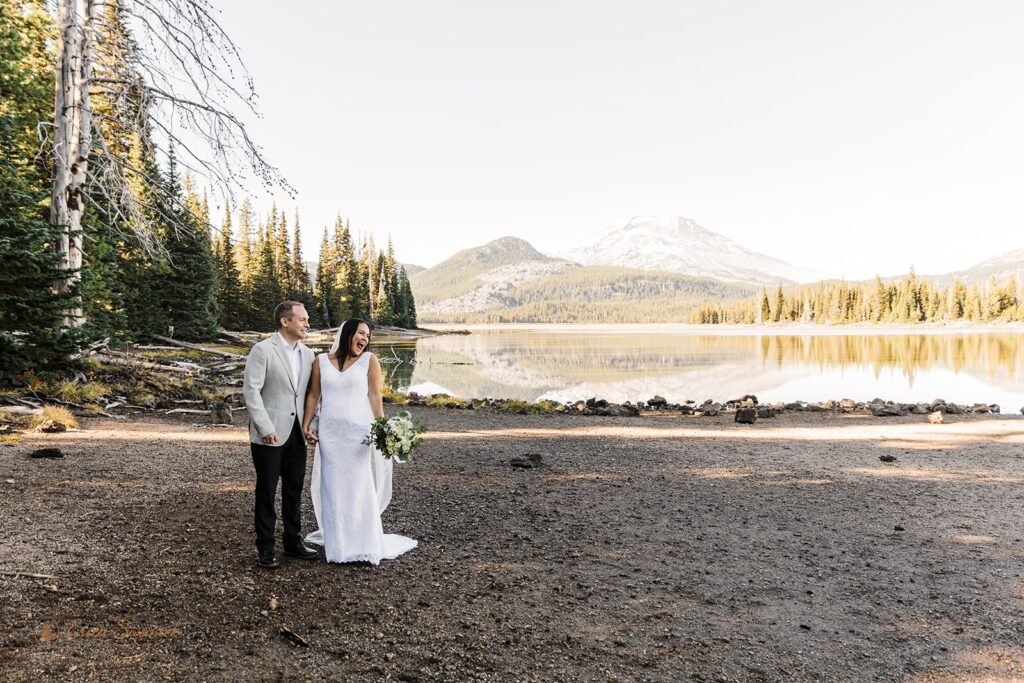 dreamy sparks lake elopement