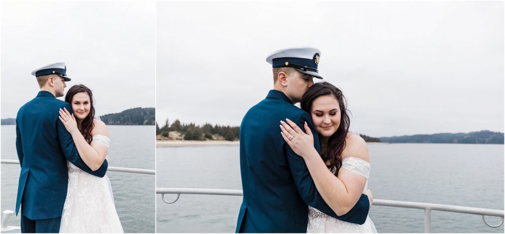 oregon coast elopement at winchester bay