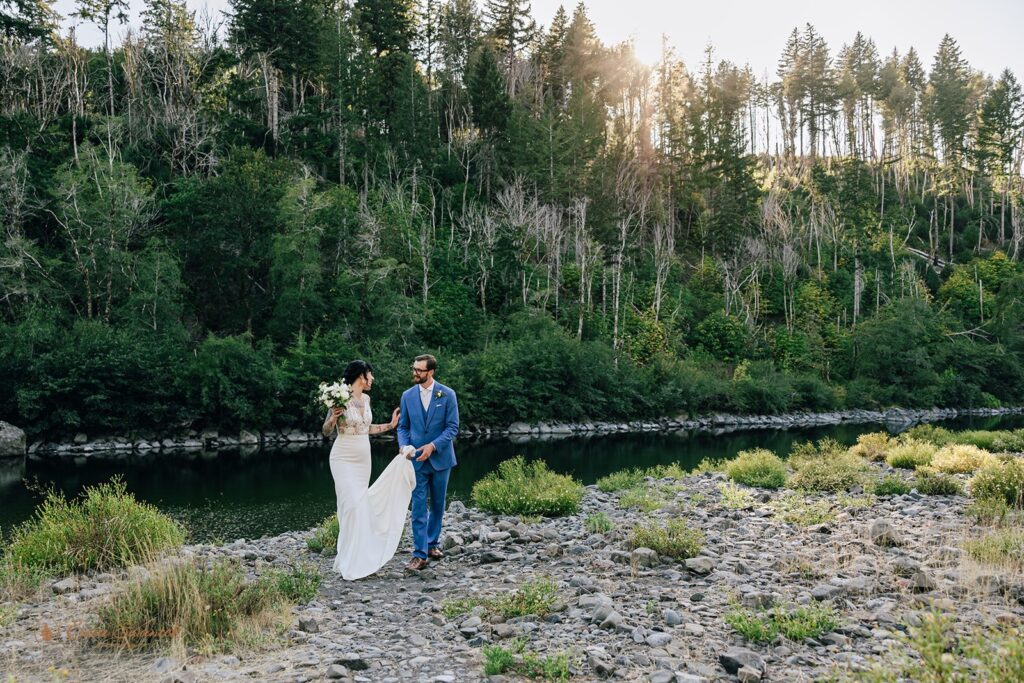 chetco river elopement in oregon