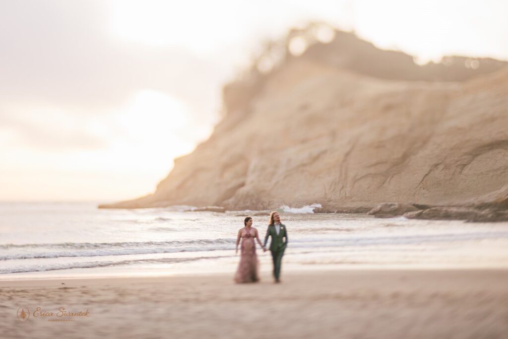 Oregon elopement cape kiwanda