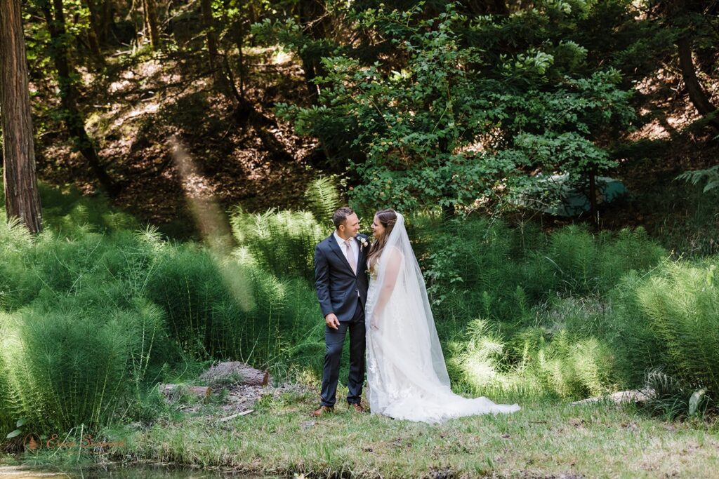 dreamy forest elopement in Talent, OR