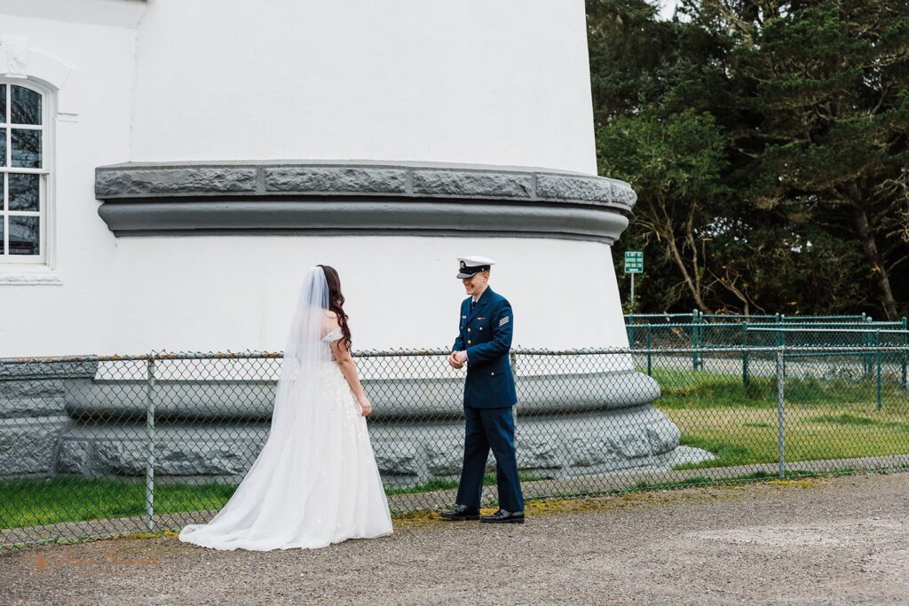 Umpqua River Lighthouse elopement