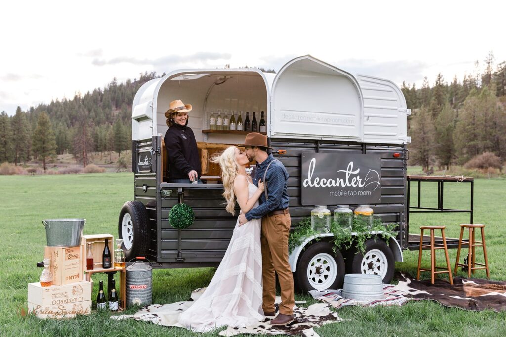 wine down ranch intimate wedding 