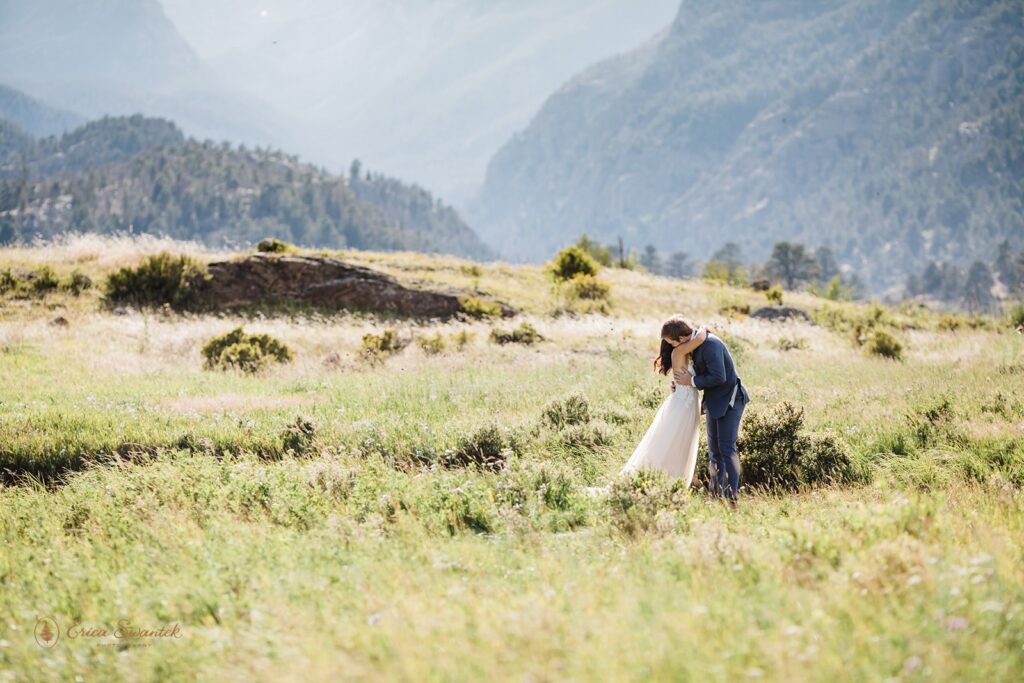 adventurous rocky mountain national park elopement day in colorado