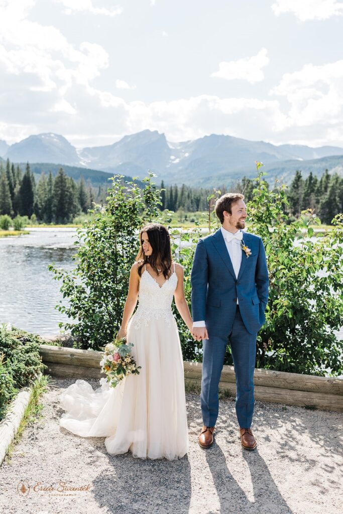 adventurous rocky mountain national park elopement day in colorado