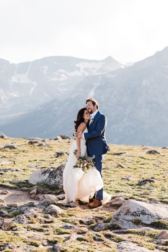 adventurous rocky mountain national park elopement day in colorado