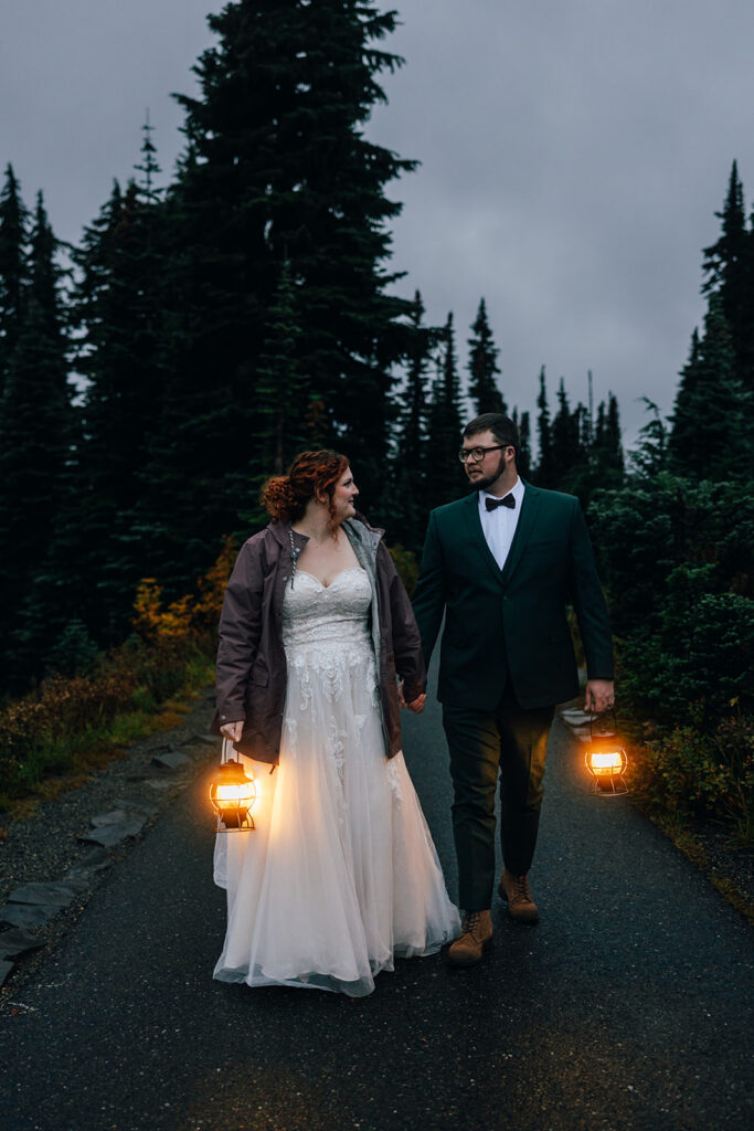 Paradise Mt. Rainier National Park Elopement