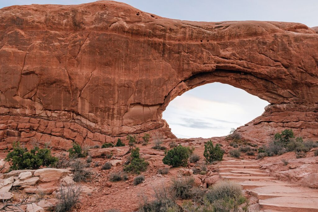 arches national park landscapes in moab