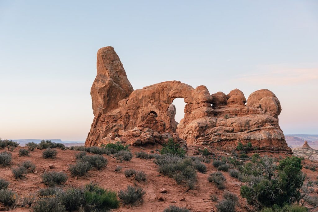 arches national park landscapes in moab