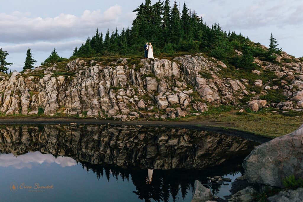 dreamy mountain elopement in the pnw